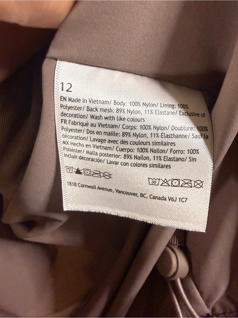 Lululemon Always Effortless Jacket Zip Hooded Mauve - Picture 10 of 11